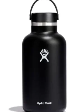 Sale Hydro Flask Isolatiefles 64Oz/1893Ml Wide Flex Cap Black