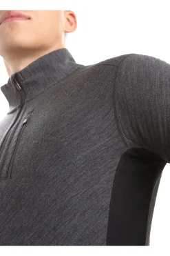 Fleece Descender Ls Zip-icebreaker Outlet