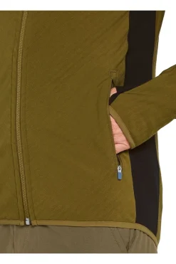 Fleece Men Descender Ls Zip Hood-icebreaker Hot