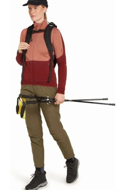 Clearance icebreaker Fleece Mer 400 Realfleece Descender Ls Z Cedar Wood/Port/Cb