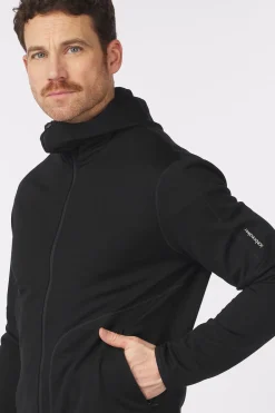 Fleece Merino  560 Realfleece Elemtal II Ls Zip Hood-icebreaker Outlet
