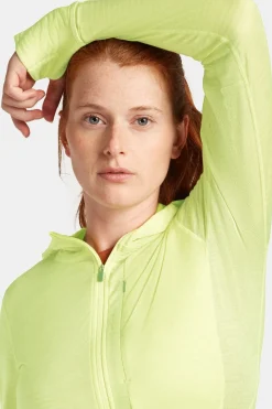 Fleece W Mer 200 Realfleece Descender Ls Zip H-icebreaker New