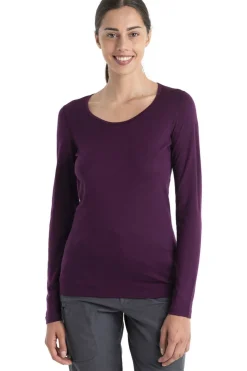 Clearance icebreaker Ondergoed 200 Ls Oasis Scoop Night Shade