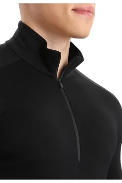 Outlet icebreaker Ondergoed 260 Tech Ls Half Zip black
