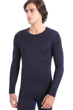 Clearance icebreaker Ondergoed 260 Tech Ls Crewe Navy Blue