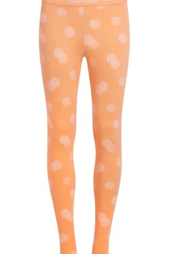 Fashion icebreaker Ondergoed Mer 260 Vertex Leggings Fallflakes Feldspar/Snow/J