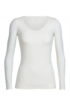 Best icebreaker Ondergoed Siren LS Sweetheart white