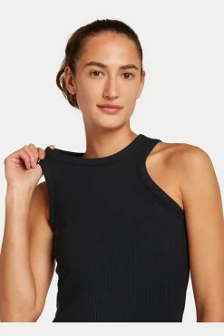 New icebreaker Top W Mer Rib Lotus Tank Black