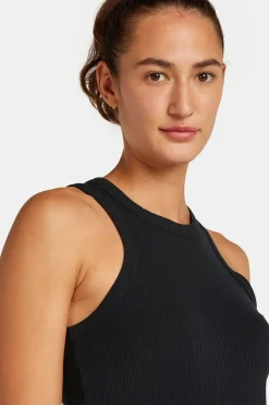 New icebreaker Top W Mer Rib Lotus Tank Black