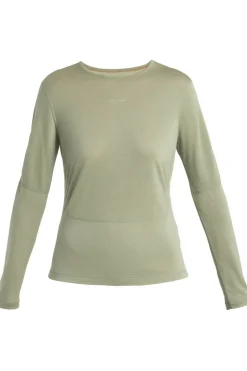 Discount icebreaker T-Shirt Energy Wind Ls Lichen