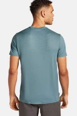 T-Shirt M Mer 150 Tech Lite Ss T Pol Paddle-icebreaker New