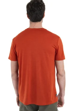 T-shirt   Men's Merino 150 Tech Lite III Ss Tee Sunset Camp-icebreaker Best