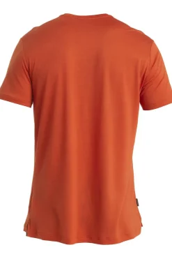 Fashion icebreaker T-shirt  Men's Merino 125 Cool-Lite™ Sphere III Ss Tee Molten