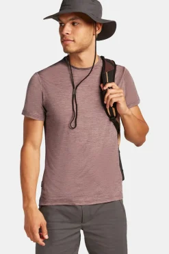 Best icebreaker T-shirt  Men's Merino 125 Cool-Lite™ Sphere III Ss Tee Carob Hthr