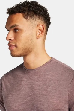 Best icebreaker T-shirt  Men's Merino 125 Cool-Lite™ Sphere III Ss Tee Carob Hthr