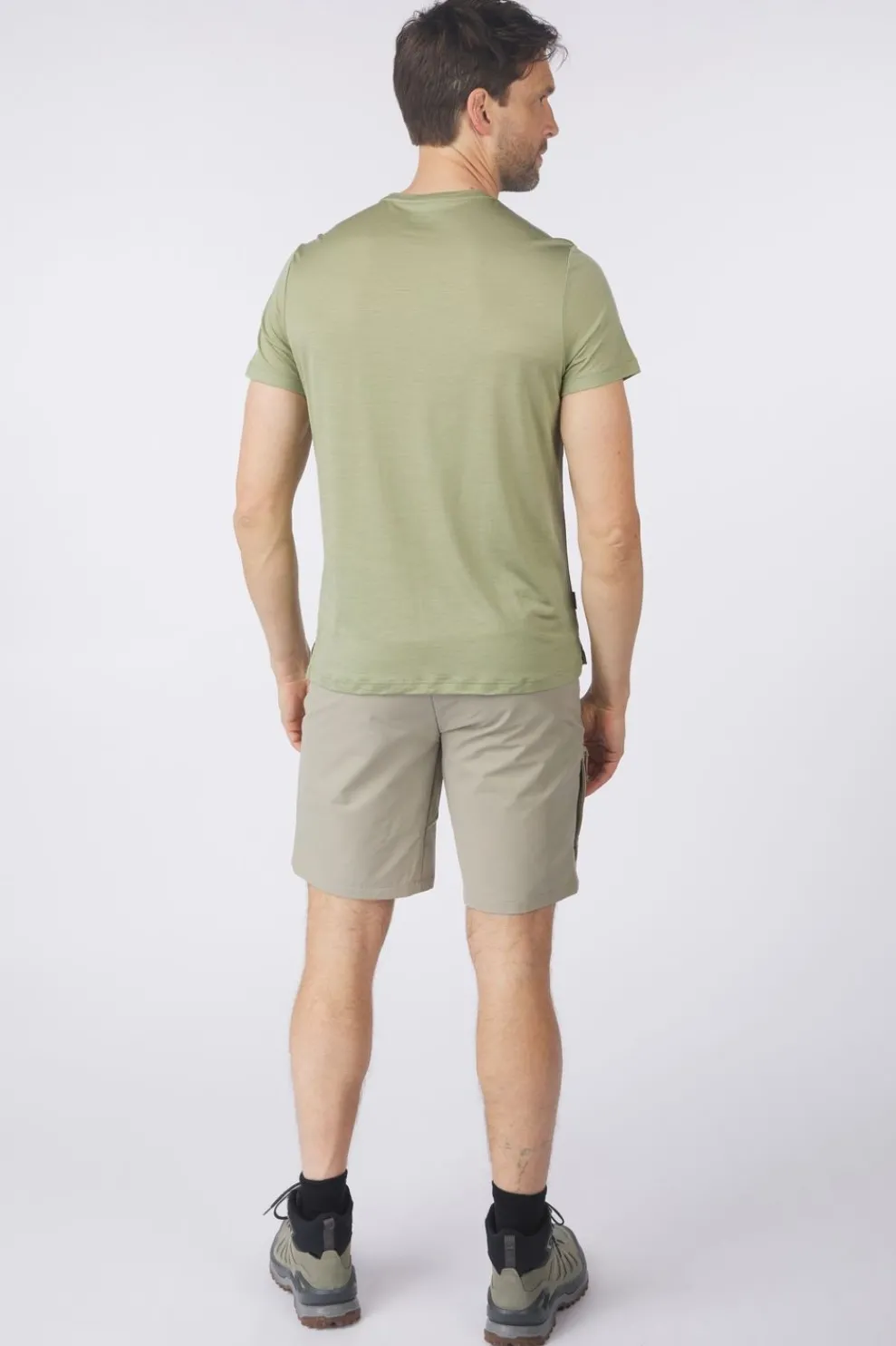 Sale icebreaker T-shirt Men's Merino 125 Cool-Lite™ Sphere III Ss Tee Lichen