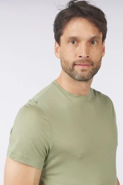 Sale icebreaker T-shirt Men's Merino 125 Cool-Lite™ Sphere III Ss Tee Lichen