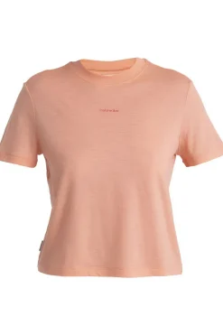 New icebreaker T-Shirt Tech Lite III Ss Crop Glow