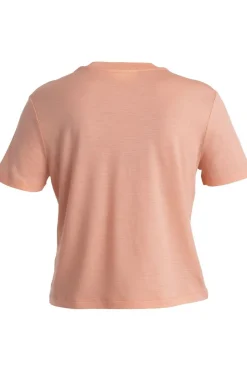 New icebreaker T-Shirt Tech Lite III Ss Crop Glow