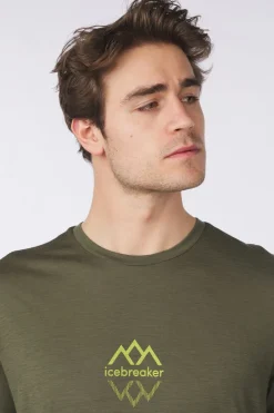 T-Shirt Tech Lite III Ss Logo Reflections-icebreaker Outlet