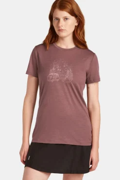 T-Shirt W Mer 150 Tech Lite Ss Tee Van Camp-icebreaker Outlet