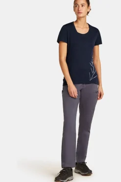 Sale icebreaker T-Shirt W Mer 150 Tech Lite Ss Scoop Tee Panax Midnight Navy