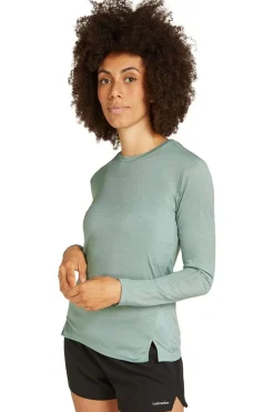 Sale icebreaker T-Shirt Women 150 Merinofine Ace Ls Tee Moss
