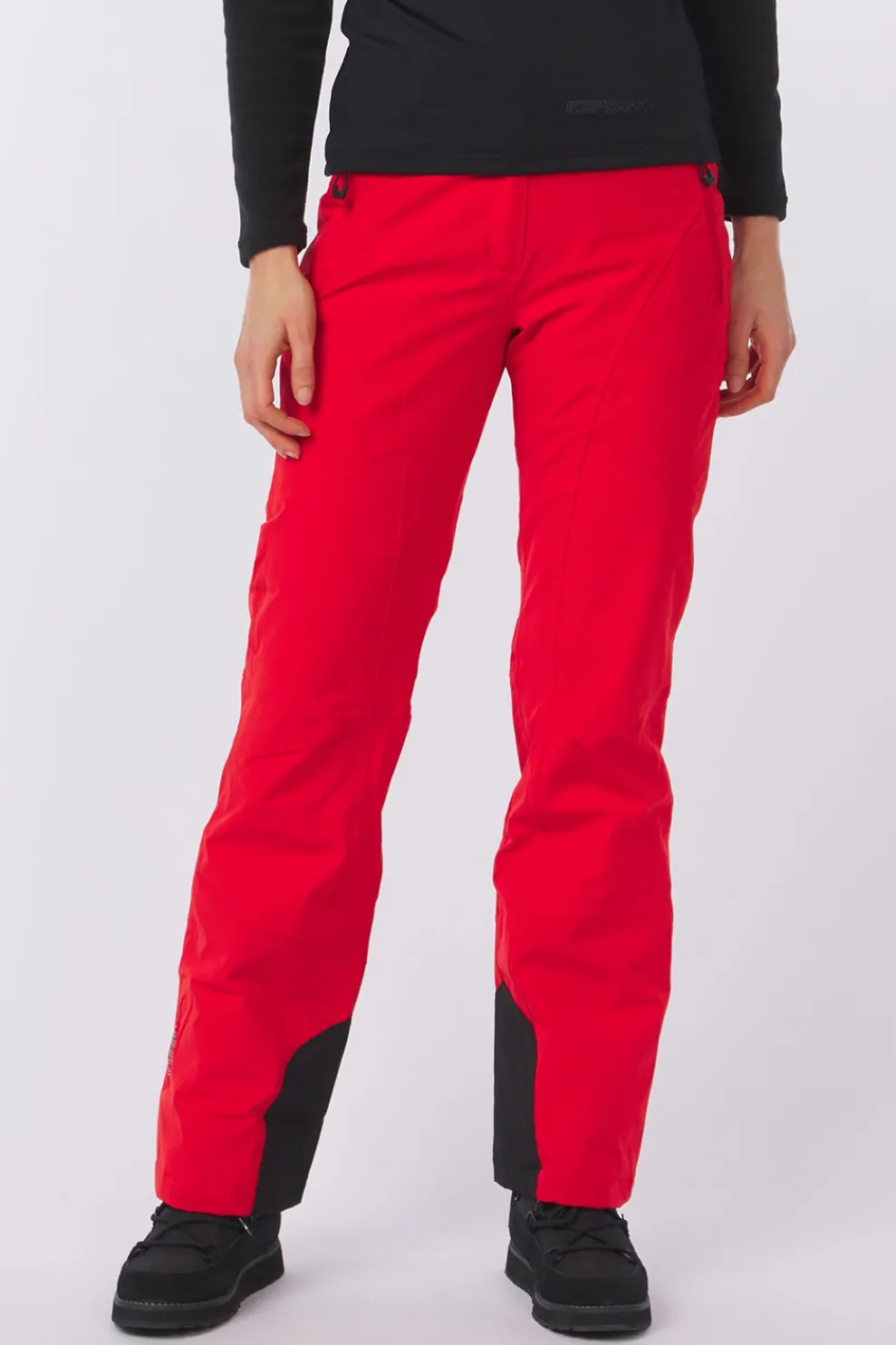 Online Icepeak Softshell Skibroek Freyung Coral-Red