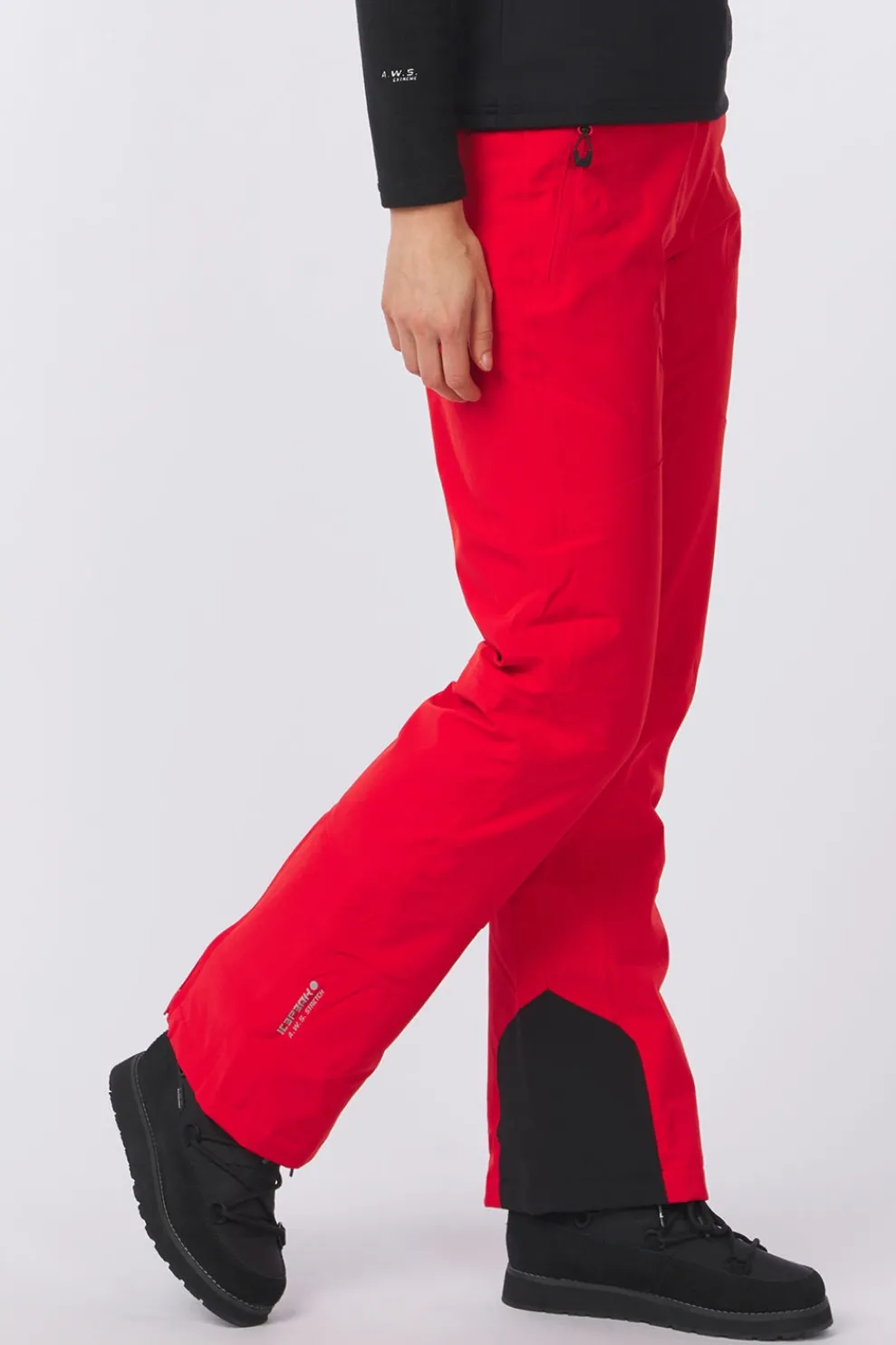 Online Icepeak Softshell Skibroek Freyung Coral-Red