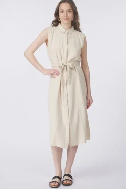 New Ichi Jurk Linno2 Natural Ecru