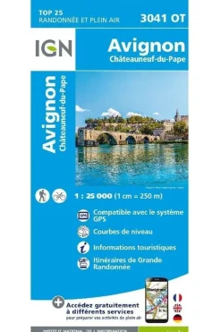Avon / Châteauneuf-du-Pape gps-IGN Sale
