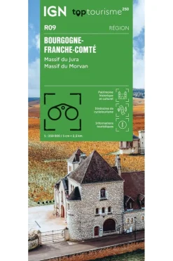 Outlet IGN Boek Bourgogne - Franche-Comté - Massif Jura - Massif Morvan 2025