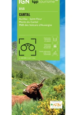 Boek Cantal - Aurillac St Flour Monts Du Cantal-IGN Fashion