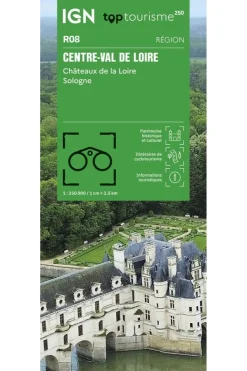 Boek Centre-Val-De-Loire - Château De La Loire - Sologne-IGN New