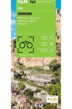 Boek Dordogne - Périgueux Bergerac Sarlat-La-Canéda Périgord-IGN Fashion