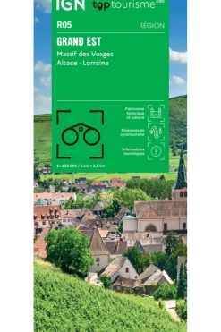 Boek Grand Est - Massif Des Vosges - Alsace - Lorraine-IGN Outlet