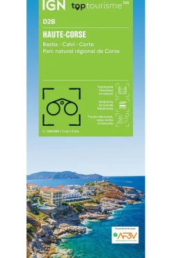 New IGN Boek Haute-Corse - Bastia Calvi Corte Pnr Corse 2024
