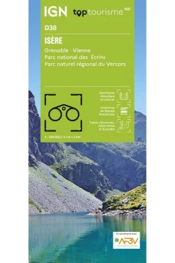 Boek Isère - Grenoble Vienne Pn Ecrins Pnr Vercors-IGN Clearance