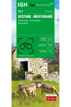 Discount IGN Boek Occitanie Méditerranée - Cévennes - Camargue - Roussillon 2025