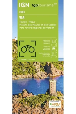 Boek Var - Toulon Fréjus Massif Maures Et L'Esterel-IGN Sale