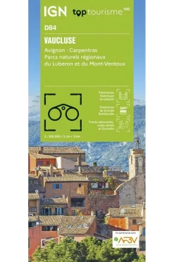 Boek Vaucluse - Avon Carpentras Pnr Luberon Mont-Ventoux-IGN Sale