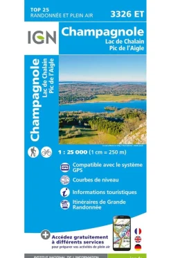 Champagnole / Lac de Chalain / Pic de l'Aigle gps-IGN Hot