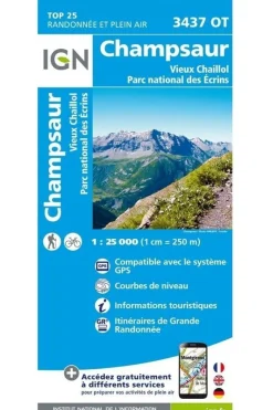 Fashion IGN Champsaur / Vieux Chaillol / PNR des Ecrins gps 2018
