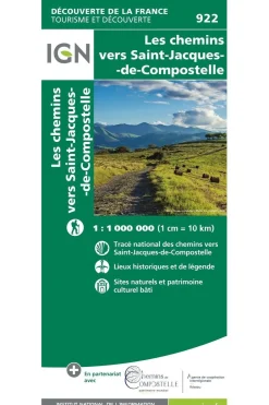 Chemins vers St-Jacques-de-Comp.-IGN Sale