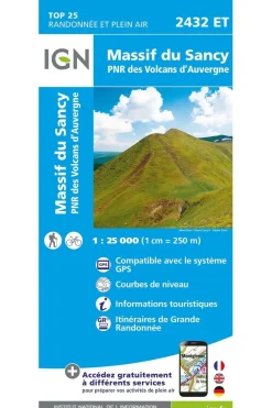 Fashion IGN Massif du Sancy PNR des Volcans d'Auvergne gps 2021