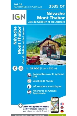 New IGN Névache / Mont Thabor / Cols du Galibier et du Lautarat gps 2018