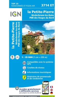 Petite Pierre / Niederbronn-les-Bains / PNR Vosges du Nord-IGN New