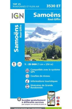 Online IGN Samoëns / Haut-Giffre gps 2023