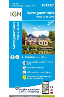 Sarreguemines / Vallée de la Sarre gps-IGN New