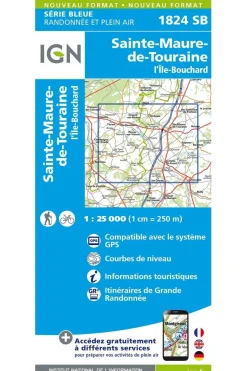 New IGN Ste-Maure-de-Touraine - L'Ile-Bouchard gps 2014